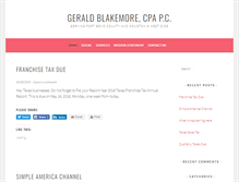 Tablet Screenshot of geraldblakemorecpapc.com